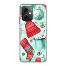 Чехол Санта Клаус для Xiaomi Redmi Note 12 (5G) – Одежда