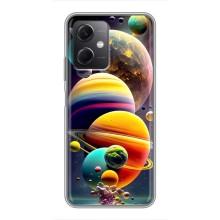 Чехол (ТПУ) с планетами на Xiaomi Redmi Note 12 (5G) – Солнечна система