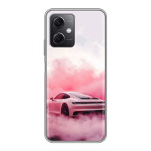 Чохол з авто Порше для Xiaomi Redmi Note 12 (5G) – Рожевий Порше