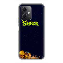 Чехол с мультфильмом Шрек на Xiaomi Redmi Note 12 (5G) – Шрек лого