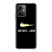 Чехол с логотипом Найк на Xiaomi Redmi Note 12 (5G) – Nike just do it