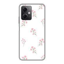 Чехол с розовым рисунком для Xiaomi Redmi Note 12 (5G) – Розовые цветы