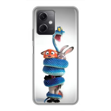 Силиконовый чехол с принтом Зоотрополіс для Xiaomi Redmi Note 12 (5G)