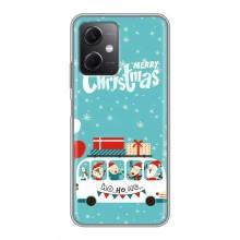 Силиконовый бампер на рождество для Xiaomi Redmi Note 12 (5G) (Рождественское настроение)