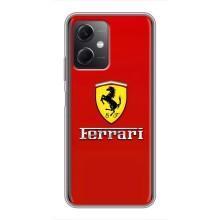 Силиконовый бампер с картинкой машины на Xiaomi Redmi Note 12 (5G) – Ferrari Logo