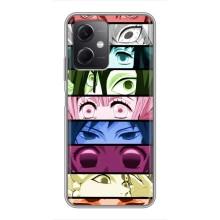 Силиконовые чехлы с глазами Anime для Редми Ноут 12 5Джи – Глаза Хашира