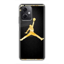 Силиконовый Чехол Nike Air Jordan на Редми Ноут 12 5Джи – Джордан 23