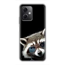 Силиконовый Чехол с Енотами на Xiaomi Redmi Note 12 (5G) – Стильный Енот