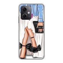 Силіконовый Чохол на Xiaomi Redmi Note 12 (5G) з картинкой Модных девушек (Мода)