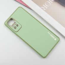 Шкіряний чохол Xshield для Xiaomi Redmi Note 12 Pro 4G – Зелений