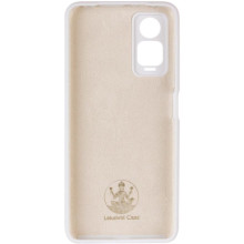 Чехол Silicone Cover Lakshmi Full Camera (AA) для Xiaomi Redmi Note 12 Pro 4G – Белый