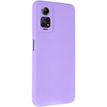 Чехол Silicone Cover Ummi Lakshmi Full Camera (AA) для Xiaomi Redmi Note 12 Pro 4G – Сиреневый