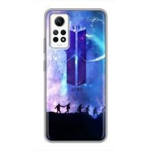 Чехлы BTS для Xiaomi Redmi Note 12 Pro (4g) (AlphaPrint) – Army BTS