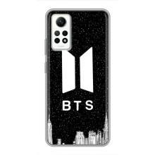 Чехлы BTS для Xiaomi Redmi Note 12 Pro (4g) (AlphaPrint) – БТС Лого