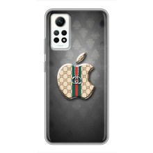 Чехлы ГУЧЧИ для Редми Нот 12 Про (4G) (AlphaPrint) – Apple gucci