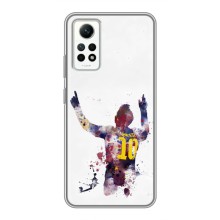 Чехлы Месси для Xiaomi Redmi Note 12 Pro (4g) (AlphaPrint) (Messi Barca)