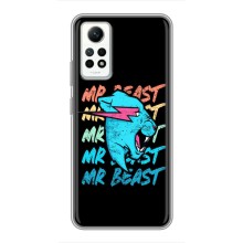 Чехлы Мистер Бист для Редми Нот 12 Про (4G) (logo Mr beast)