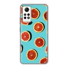 Чехлы с Фруктами для Xiaomi Redmi Note 12 Pro (4g) (VPrint) (Грейпфрут)