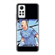 Чехлы с футболистом Ерлинг Холанд для Xiaomi Redmi Note 12 Pro (4g) (AlphaPrint) (гол Эрлинг Холланд)