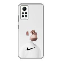 Чехлы с Обезьянами NFT для Xiaomi Redmi Note 12 Pro (4g) (AlphaPrint) (обезьяна NFT Nike)