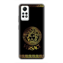 Чехлы VERSACE для Редми Нот 12 Про (4G) (PREMIUMPrint) (Logo Versace)