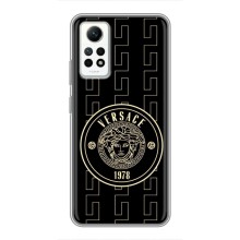 Чехлы VERSACE для Редми Нот 12 Про (4G) (PREMIUMPrint) (Лого Версаче)