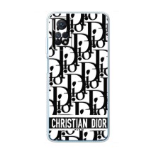 Чехол (Dior, Prada, YSL, Chanel) для Xiaomi Redmi Note 12 Pro (4g) (Christian Dior)