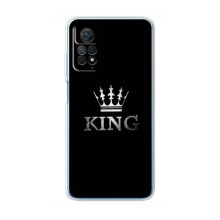 Чехол (Корона на чёрном фоне) для Редми Нот 12 Про (4g) – KING
