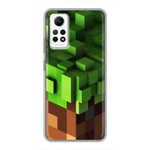 Чехол Майнкрафт на Xiaomi Redmi Note 12 Pro (4g) (AlphaPrint) Minecraft – текстура Майнкрафт