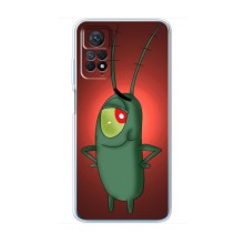 Чехол с картинкой "Одноглазый Планктон" на Xiaomi Redmi Note 12 Pro (4g) (Стильный Планктон)