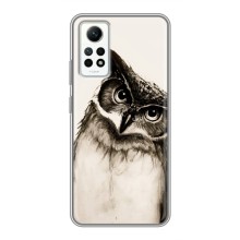 Чохол з пташками на Xiaomi Redmi Note 12 Pro (4g) (VPrint) (Сова)