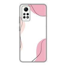 Чохол квітковий дизайн для Xiaomi Redmi Note 12 Pro (4g) – Рожевий фон