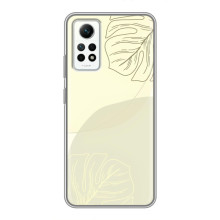 Чохол квітковий дизайн для Xiaomi Redmi Note 12 Pro (4g) – Зелений фон
