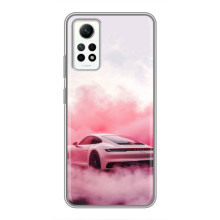 Чохол з авто Порше для Xiaomi Redmi Note 12 Pro (4g) – Рожевий Порше
