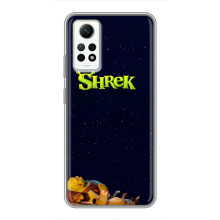 Чехол с мультфильмом Шрек на Xiaomi Redmi Note 12 Pro (4g) – Шрек лого