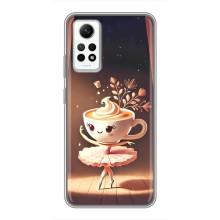 Чехол с мемом Тралалело тралала на Xiaomi Redmi Note 12 Pro (4g) (Балерина капучина)