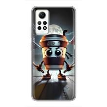 Чехол с мемом Тралалело тралала на Xiaomi Redmi Note 12 Pro (4g) (Капучино асасино)