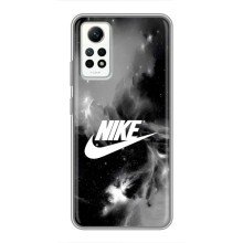 Чехол с логотипом Найк на Xiaomi Redmi Note 12 Pro (4g) – Найк дымчатый