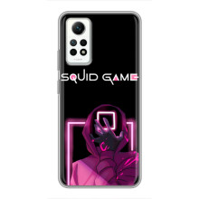 Чехол Гра в кальмара для Xiaomi Redmi Note 12 Pro (4g)