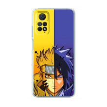 Купить Чохли на телефон з принтом Anime для Редмі Нот 12 Про (4g) – Naruto Vs Sasuke