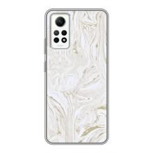 Мраморный чехол на Xiaomi Redmi Note 12 Pro (4g) (VPrint) (Белый мрамор)