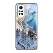 Мраморный чехол на Xiaomi Redmi Note 12 Pro (4g) (VPrint) (Нежный мрамор)