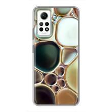 Мраморный чехол на Xiaomi Redmi Note 12 Pro (4g) (VPrint) (Радужный Мрамор)