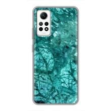 Мраморный чехол на Xiaomi Redmi Note 12 Pro (4g) (VPrint) (Зеленый мрамор)