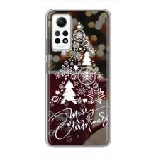 Рождественские Чехлы для Xiaomi Redmi Note 12 Pro (4g) (VPrint) (Елочка узорная)