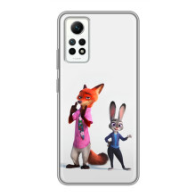 Силіконовий чохол з принтом Зоотрополіс для Xiaomi Redmi Note 12 Pro (4g) – Джуді і Нік