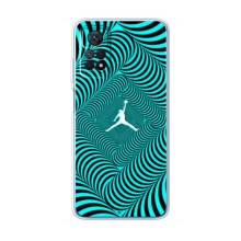 Силиконовый Чехол Nike Air Jordan на Редми Нот 12 Про (4g) (Jordan)