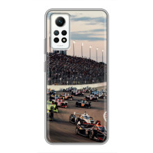 Чехол с прнтом Формула 1 на Xiaomi Redmi Note 12 Pro (4g) – Гонка Формула-1