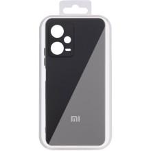 Чехол Silicone Cover Lakshmi Full Camera (AA) with logo для Xiaomi Redmi Note 12 Pro+ 5G – Черный