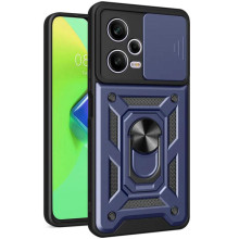 Чохол Ummi Camshield Serge Ring для Xiaomi Redmi Note 12 Pro+ 5G – Синій